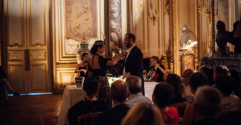 Violetta et Alfredo - Opera a Palazzo - Musée Jacquemart André - Paris 