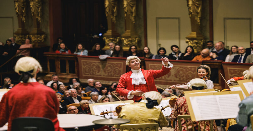 Chef d'orchestre © Wiener Mozart Konzert